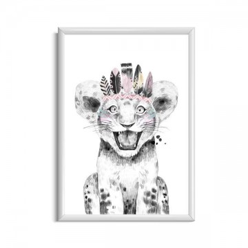 Baby dieren poster kinderkamer