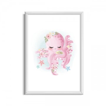 Baby poster octopus