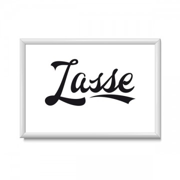 Babykamer poster met naam