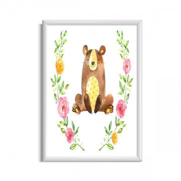 Beer poster babykamer