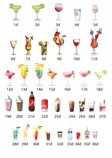 Beste vriendin cadeau portret drinkstekengebied 1