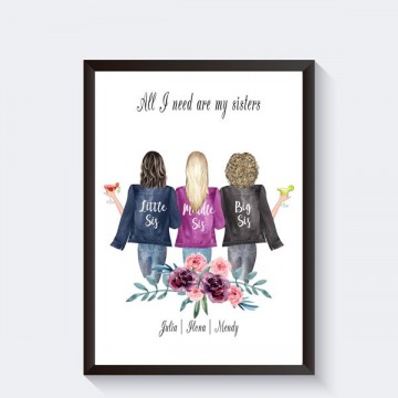 Beste vriendin of zus cadeau idee