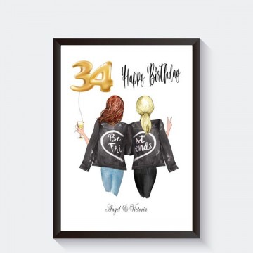 Beste vriendin verjaardagscadeau 30 jaar