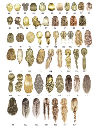 Blonde haren nieuw 1