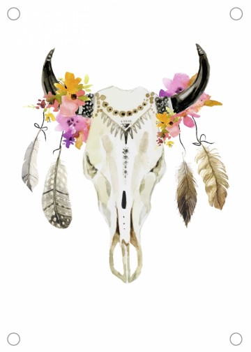 Boho skulltekengebied 1