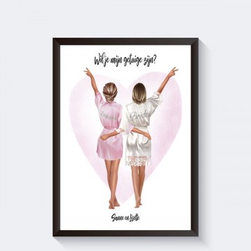 Bruidsmeisje vragen cadeau