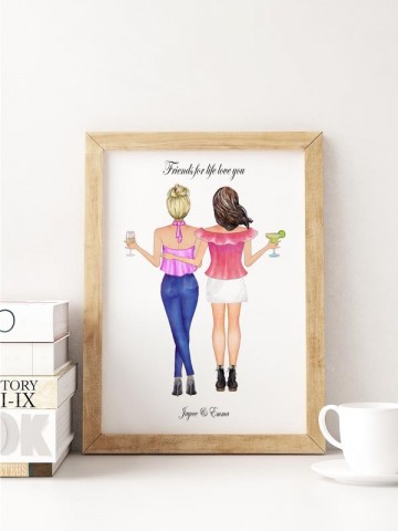 Cadeau voor beste vriendin