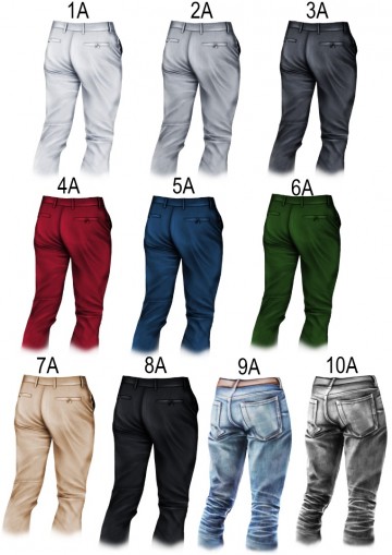 Heren broeken liefdes poster