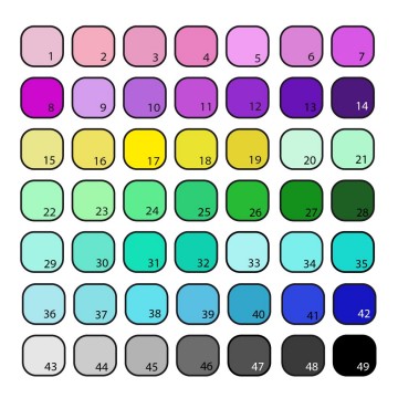 Kleurentekengebied 1