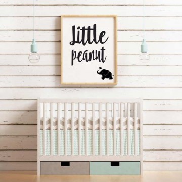 Little peanut frame boven bedje
