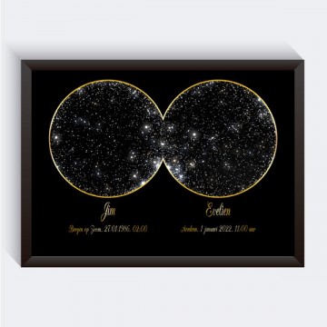 Night sky sterrenposter