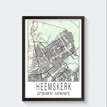 Stadsposter heemskerk
