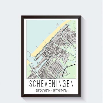 Stadsposter scheveningen