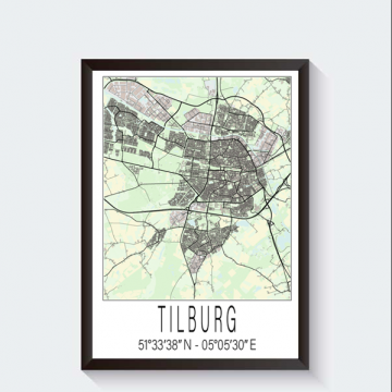 Stadsposter tilburg