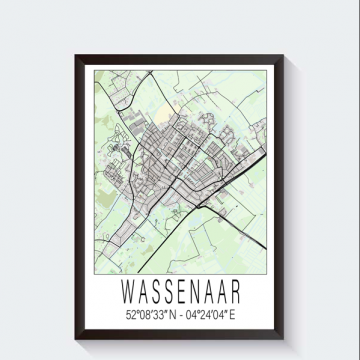 Stadsposter wassenaar
