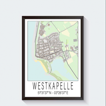 Stadsposter westkapelle