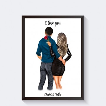Voorbeeld liefde poster