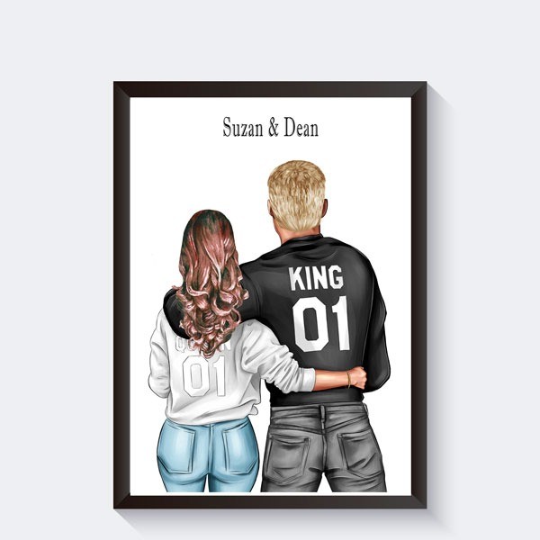 lastig Min parlement Koppel cadeau portret - Portret posters - Becca's Studio | Specialist in gepersonaliseerde vriendinnen posters lastig Min parlement Koppel cadeau portret - Portret posters - Becca's Studio | Specialist in gepersonaliseerde vriendinnen posters