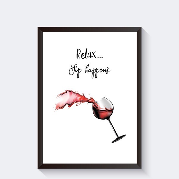 Wijn Keuken Poster Met Leuke Tekst Keukenposters Becca S Studio De Specialist In Sterrenhemel Posters
