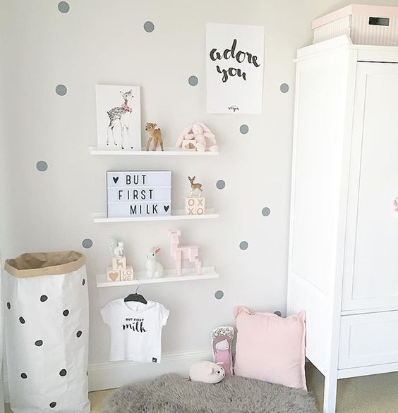 Babyaccessoires om de kamer in te richten